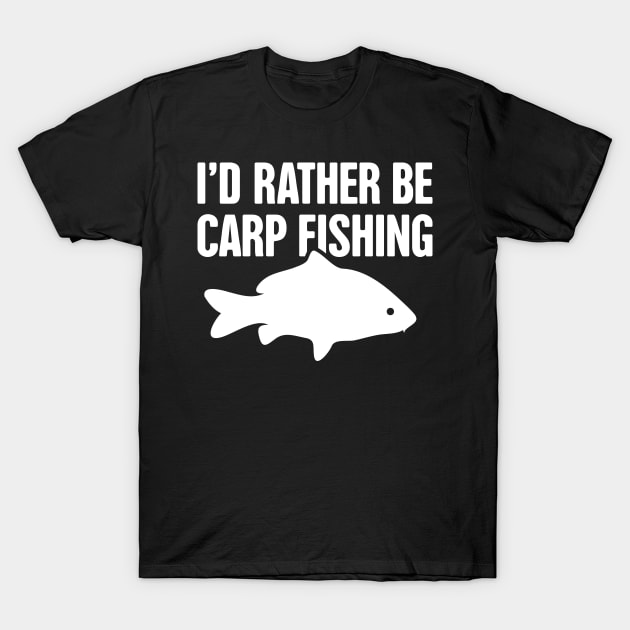 Funny Carp Fish - Gift For Carp Fishing T-Shirt by MeatMan